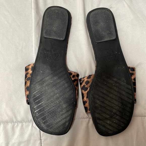 Zara leopard slides size 40 - Picture 2 of 10